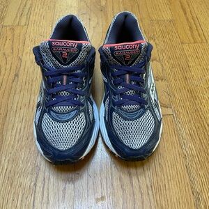 Saucony Marauder 2 Navy and Grey Athletic Shoes